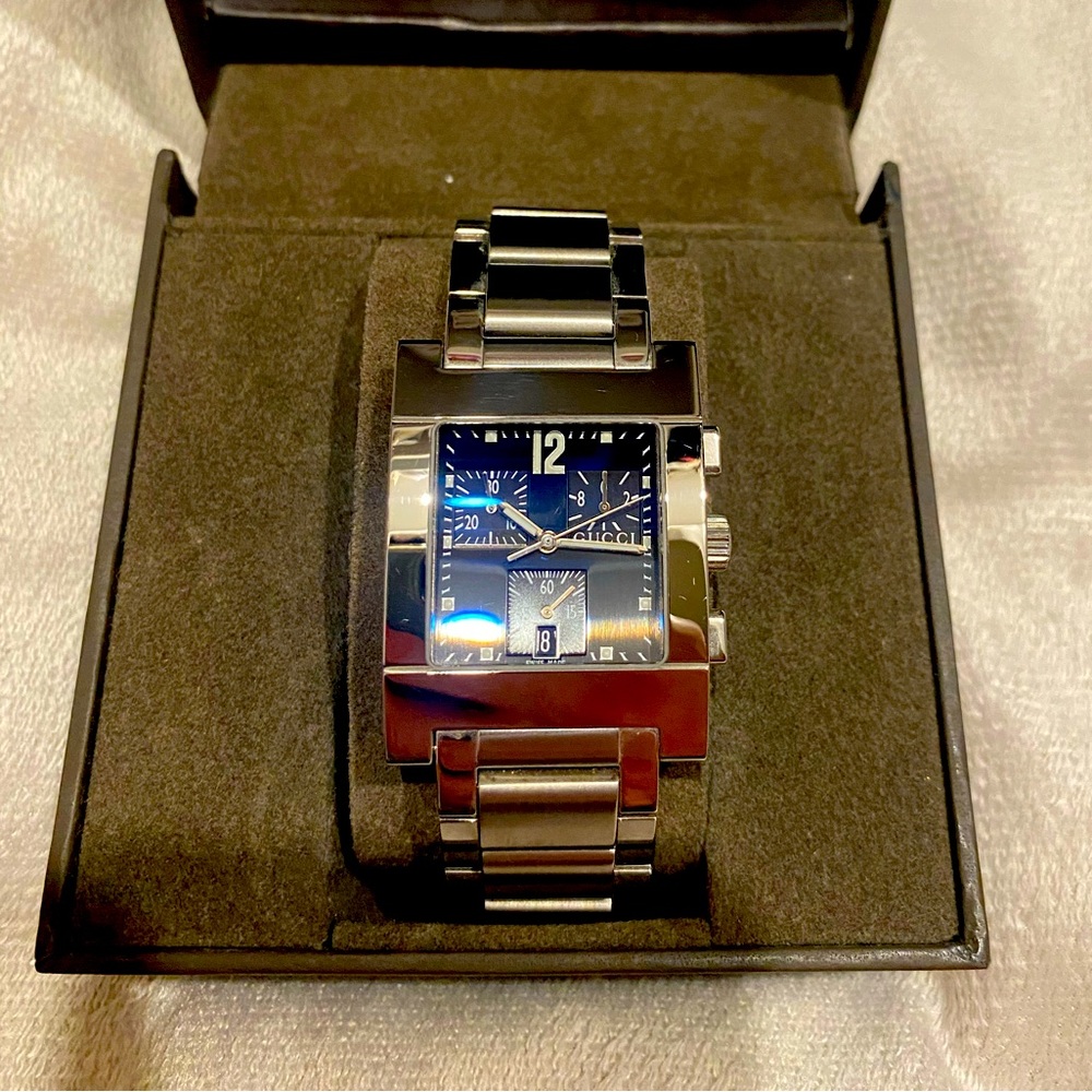 Gucci Watch 7700 chronograph Stainless Steel